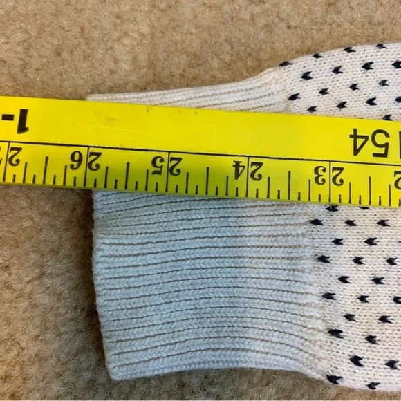 Men’s Fair Isle 1/4 Zip Aspen Sweater- Sz M - Picture 11 of 15